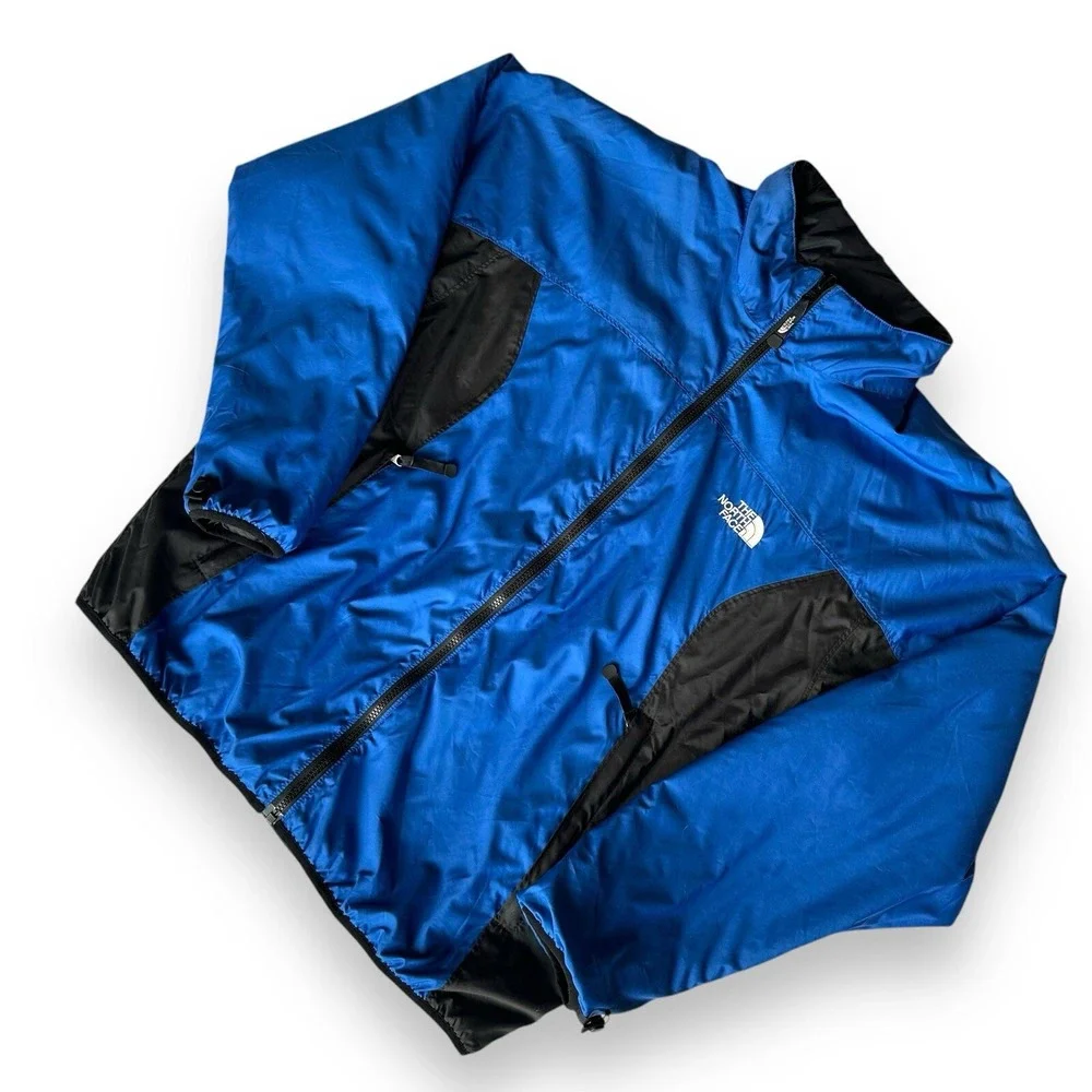 Vintage The North Face Y2K 90's‎ Light Puffer Jacket Men's Large Blue RN61661